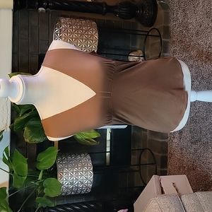 EXPRESS BRORW SZ L BLOUSE